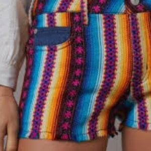 Anthropologie pilcro striped shorts